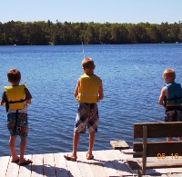 Fishing Off the Dock